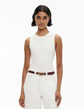 Crew Neck Rib Tank