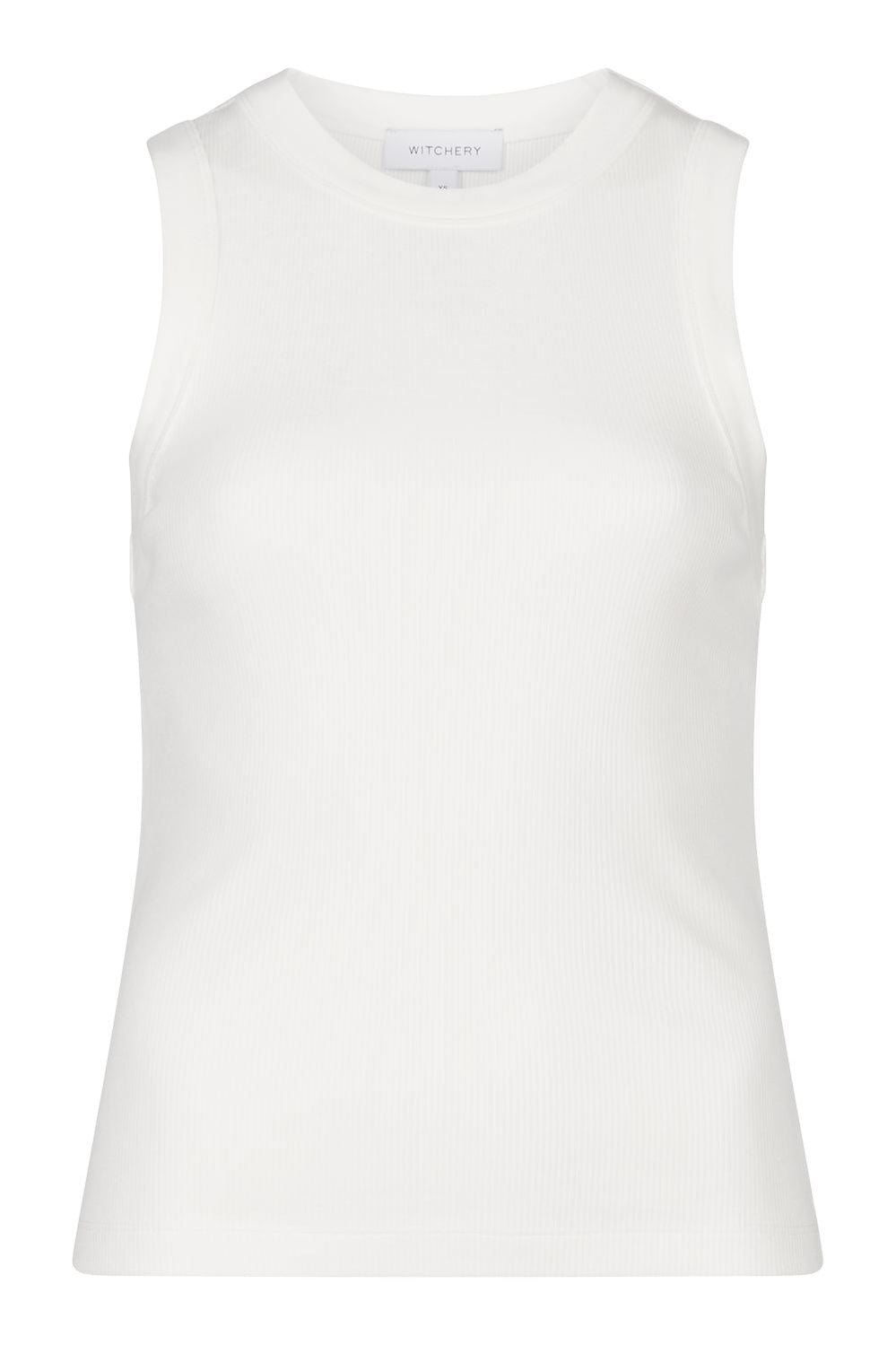 Crew Neck Rib Tank