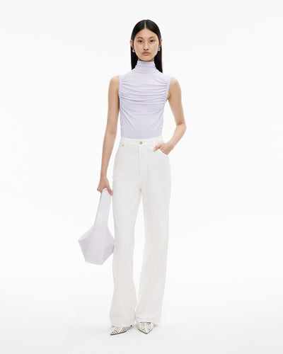 High Neck Gather Top
