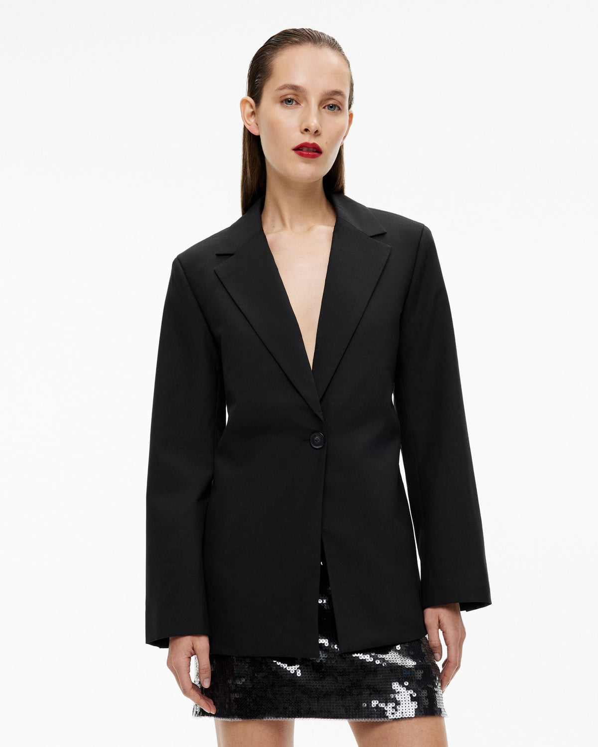 Tie Detail Blazer