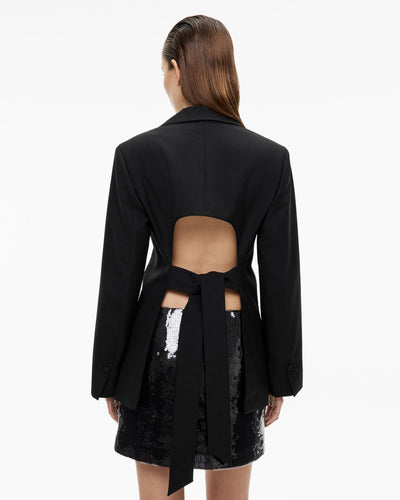 Tie Detail Blazer