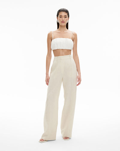Gathered Crop Bodice