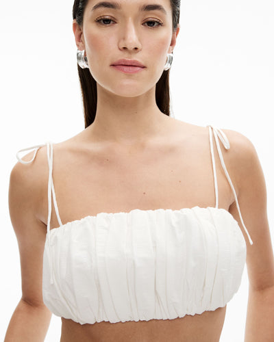 Gathered Crop Bodice