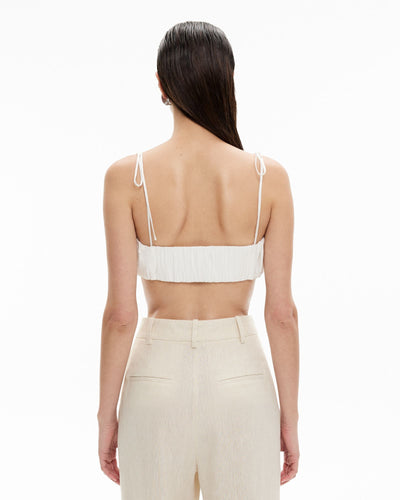 Gathered Crop Bodice