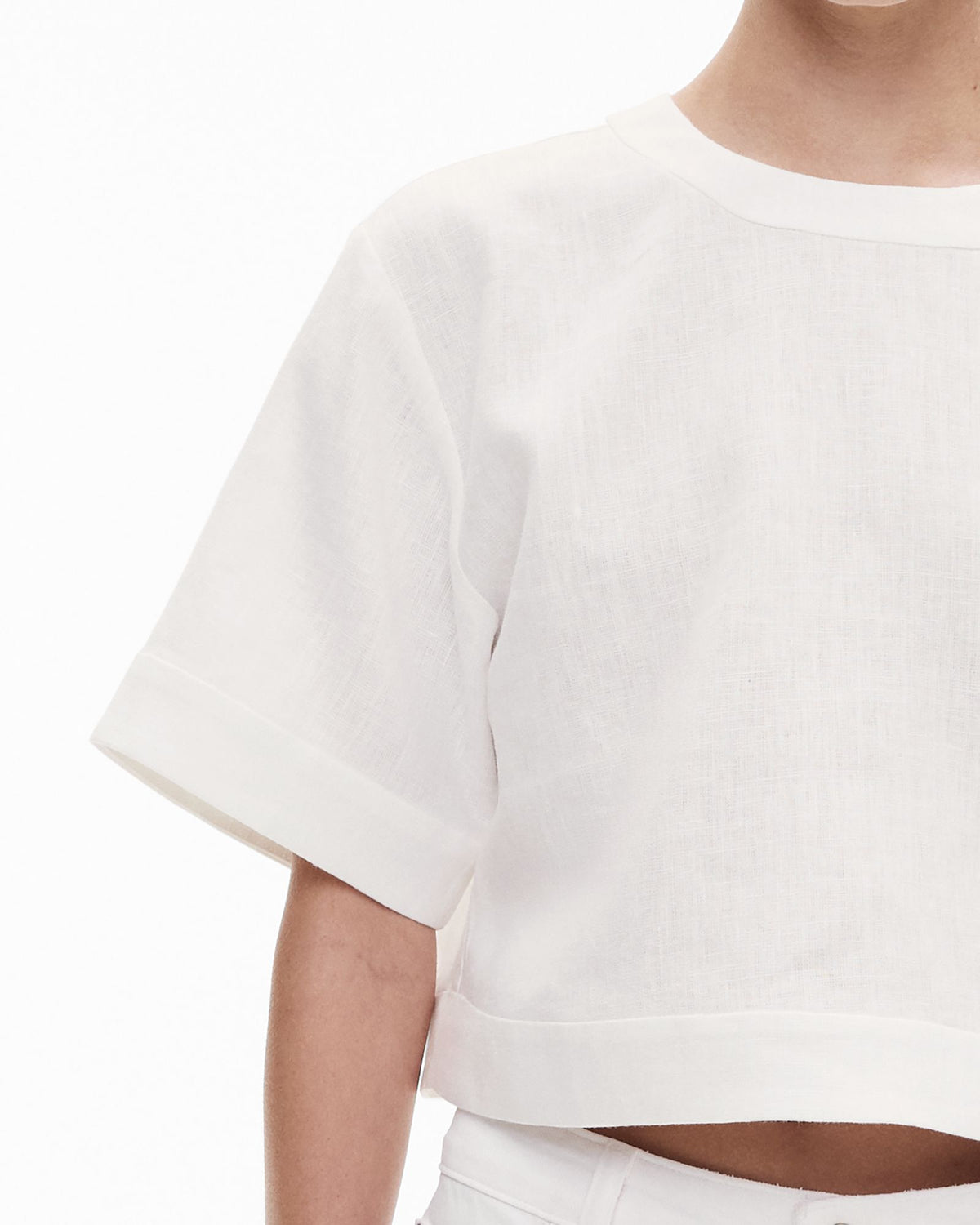 Linen Crop Popover