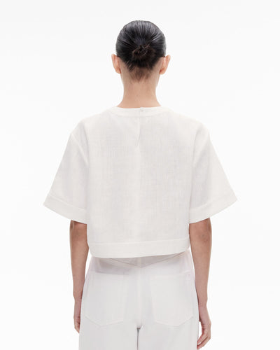 Linen Crop Popover