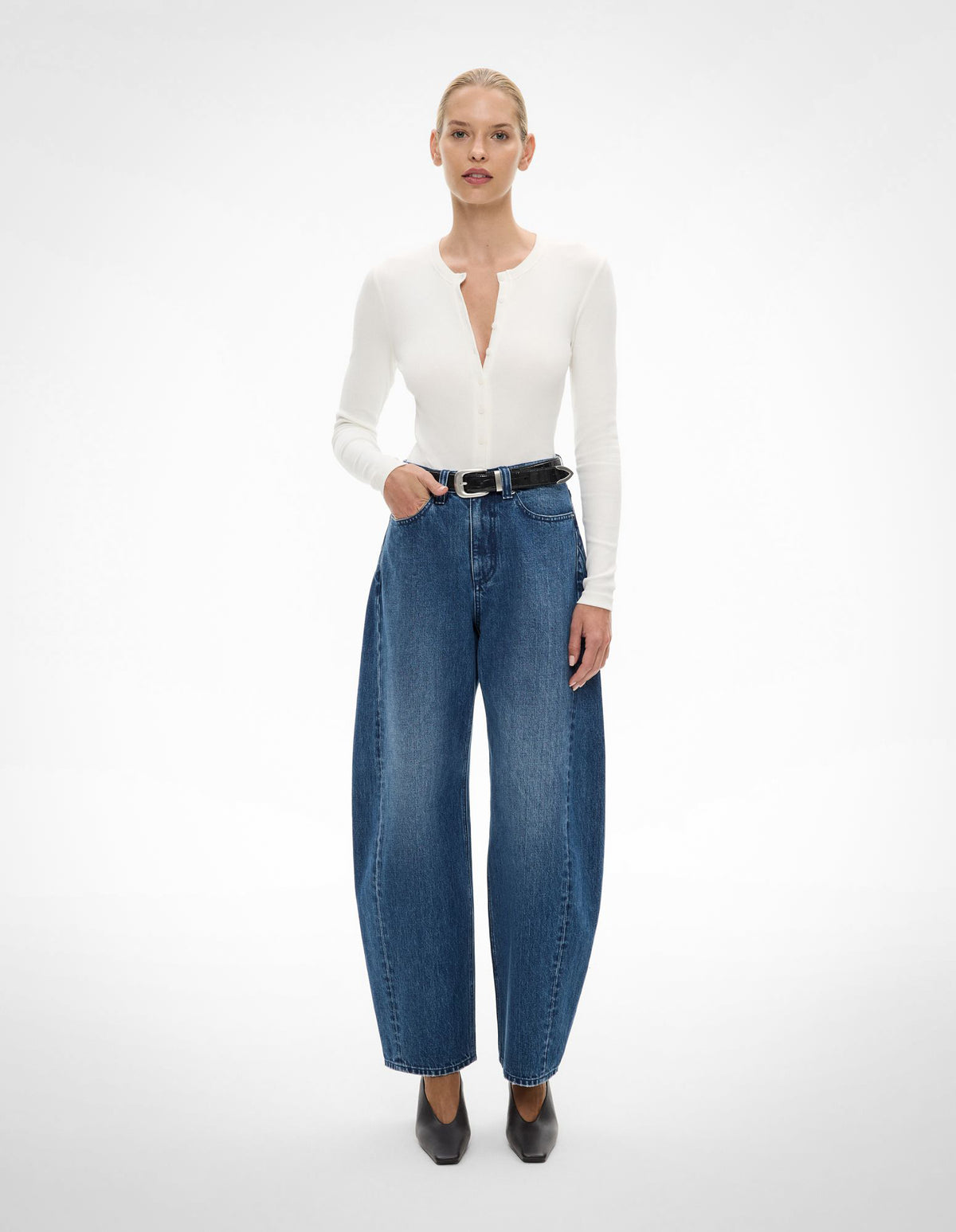 Button Front Top