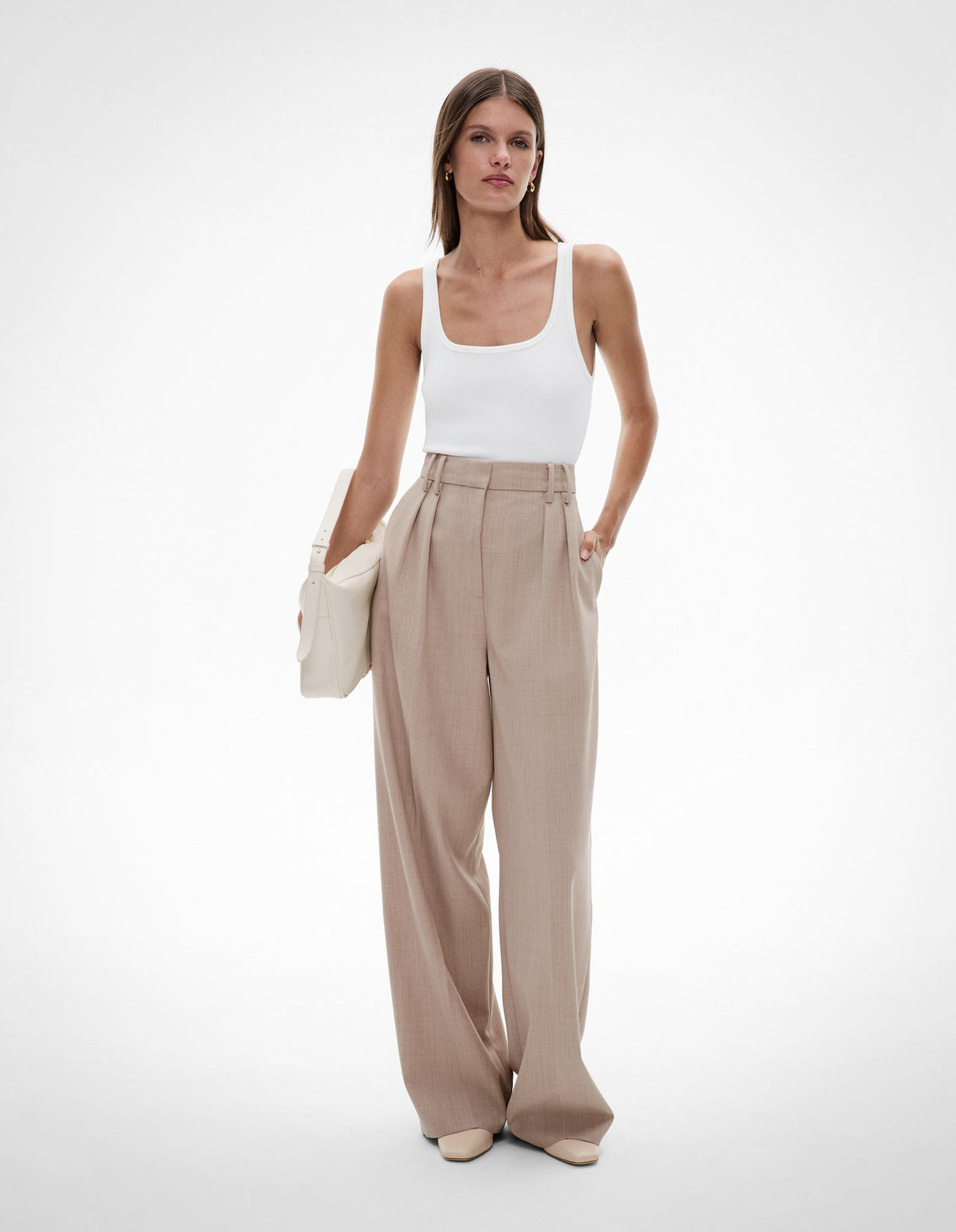 Soft Pleat Pant