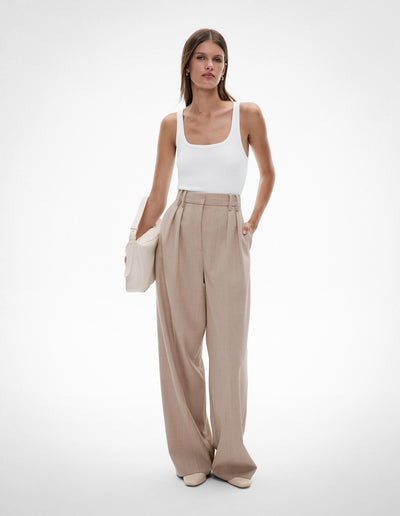 Soft Pleat Pant