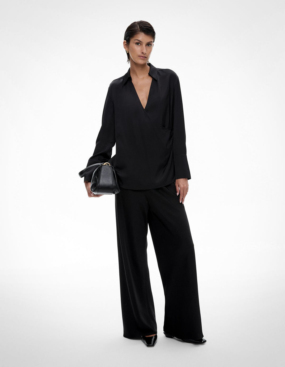 Drape Wrap Shirt