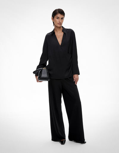 Drape Wrap Shirt