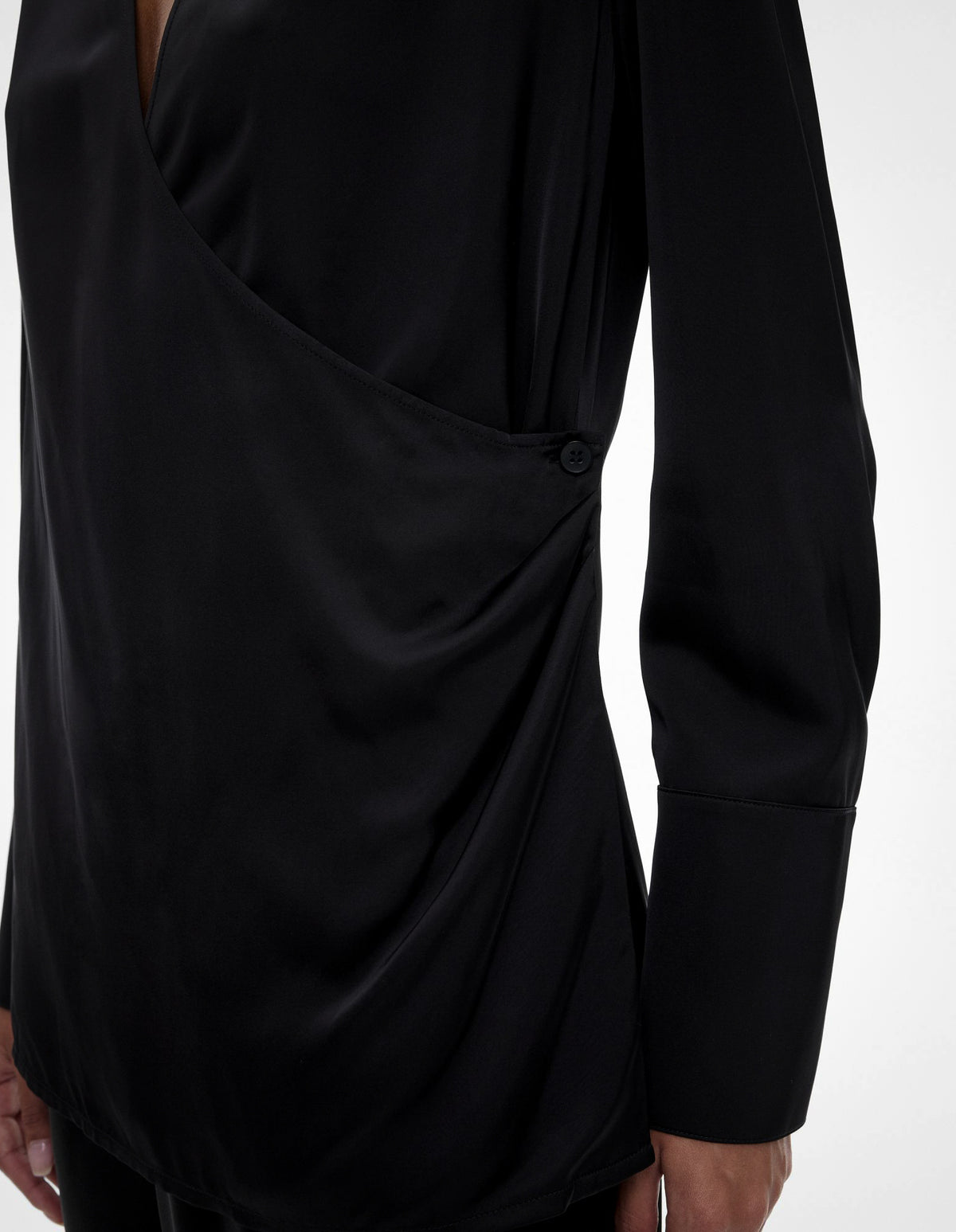 Drape Wrap Shirt