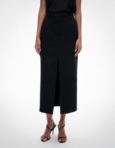 Tailored Midi Skirt