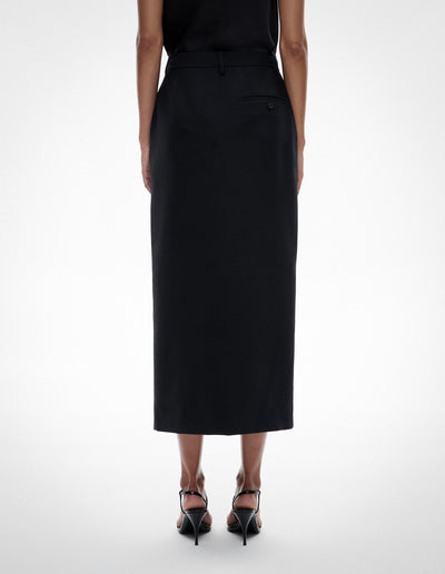 Tailored Midi Skirt