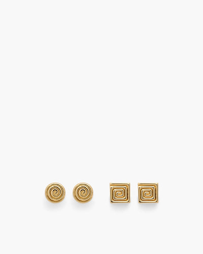 Inez Stud Earrings Set