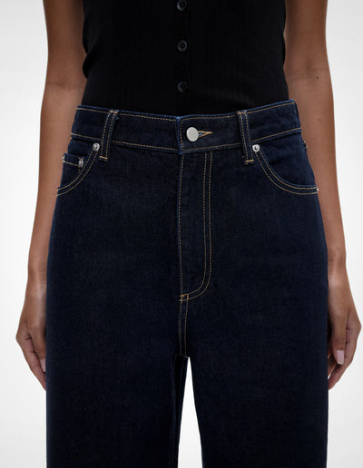 Hi Rise Wide Leg Jeans