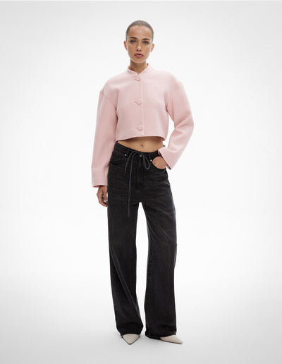 Three Button Bomber Jacket