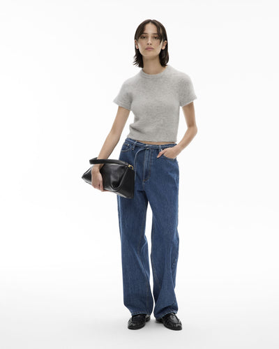 Fluffy Knit Tee