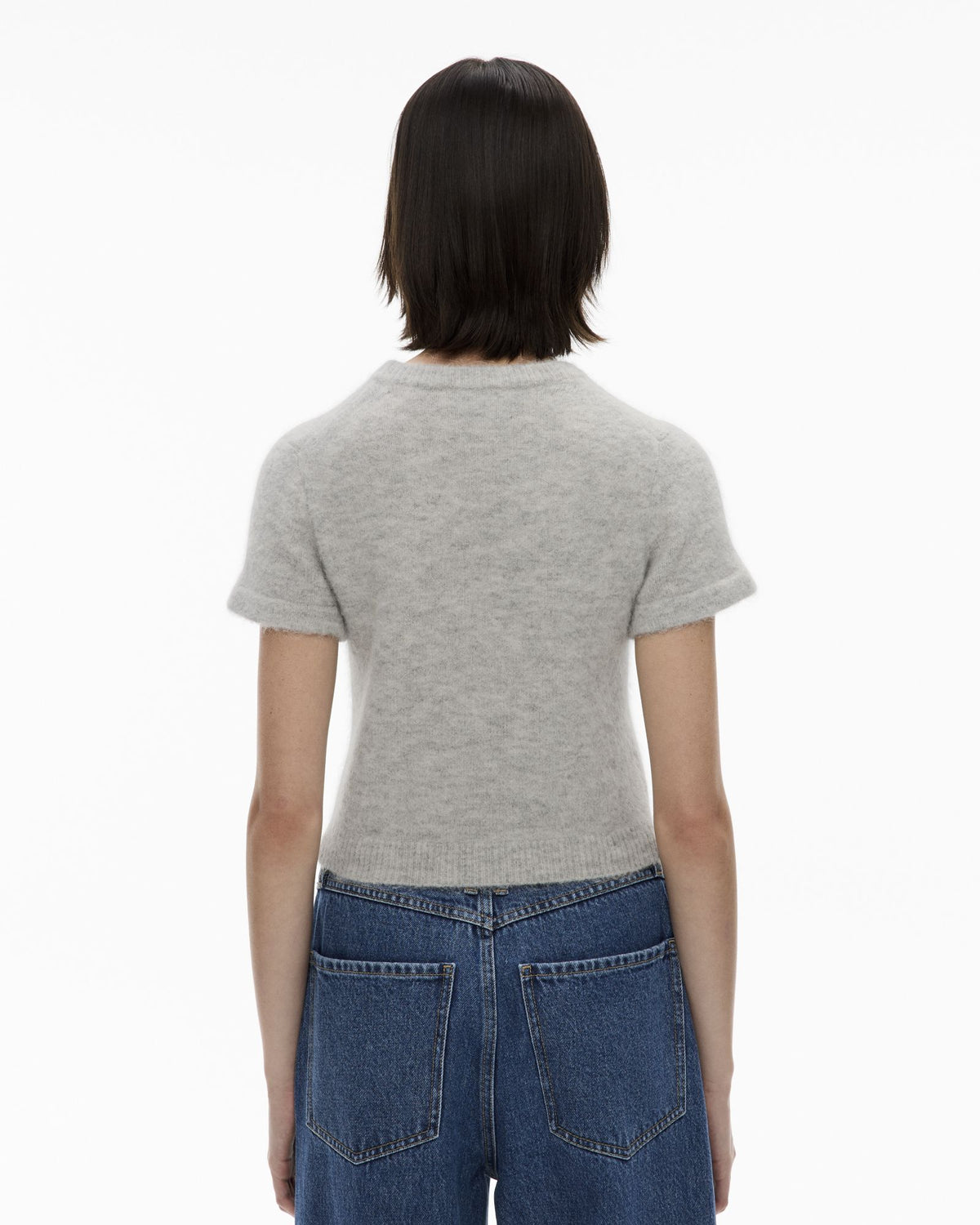 Fluffy Knit Tee