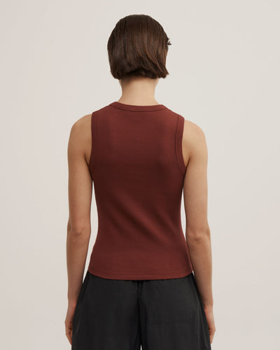 Crew Rib Tank Top