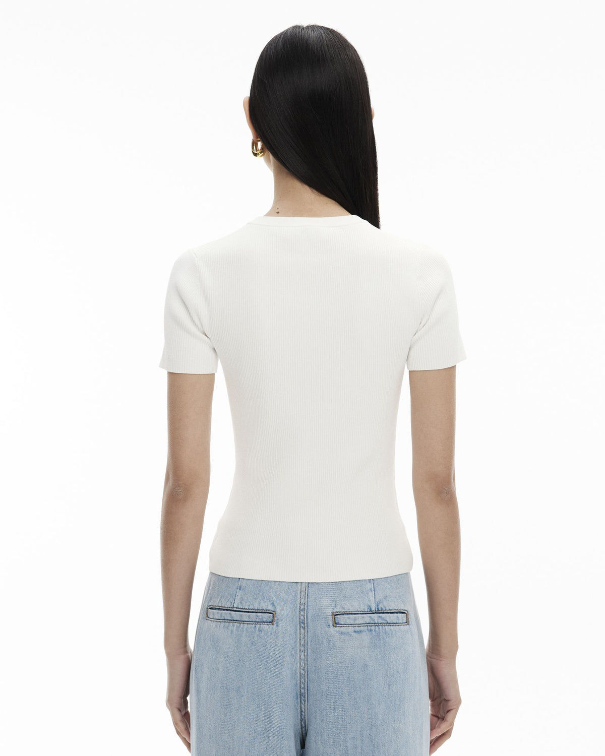 Knit Henley Tee