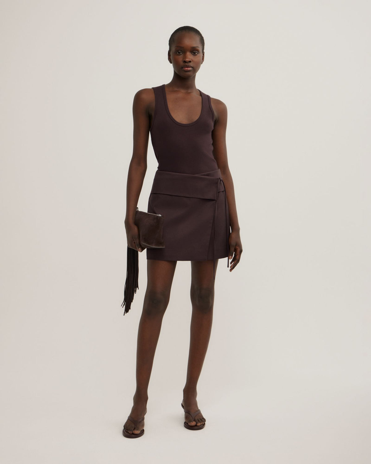 Wrap Tie Skirt