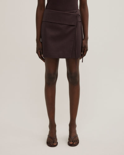 Wrap Tie Skirt