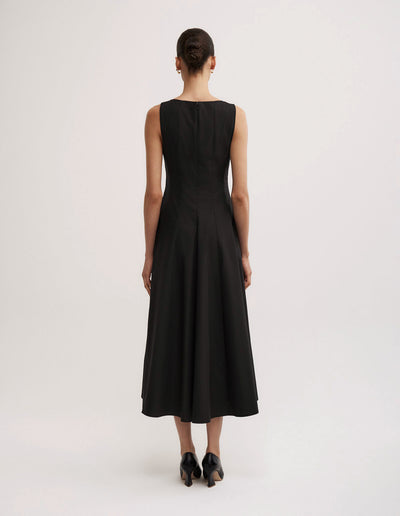Panelled Midi Dress