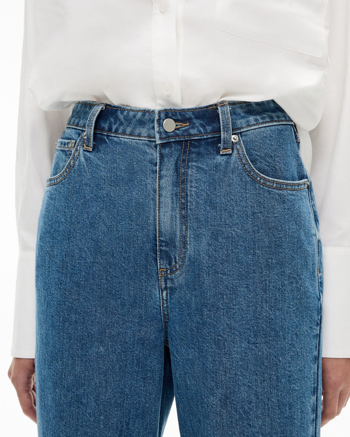 Crop Straight Jeans
