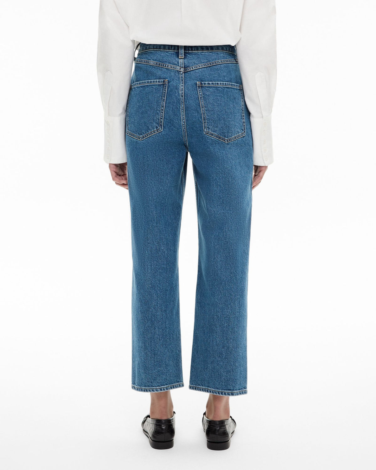 Crop Straight Jeans