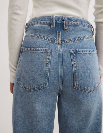 Drawcord Denim Jeans