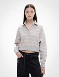 Jersey Polo Top