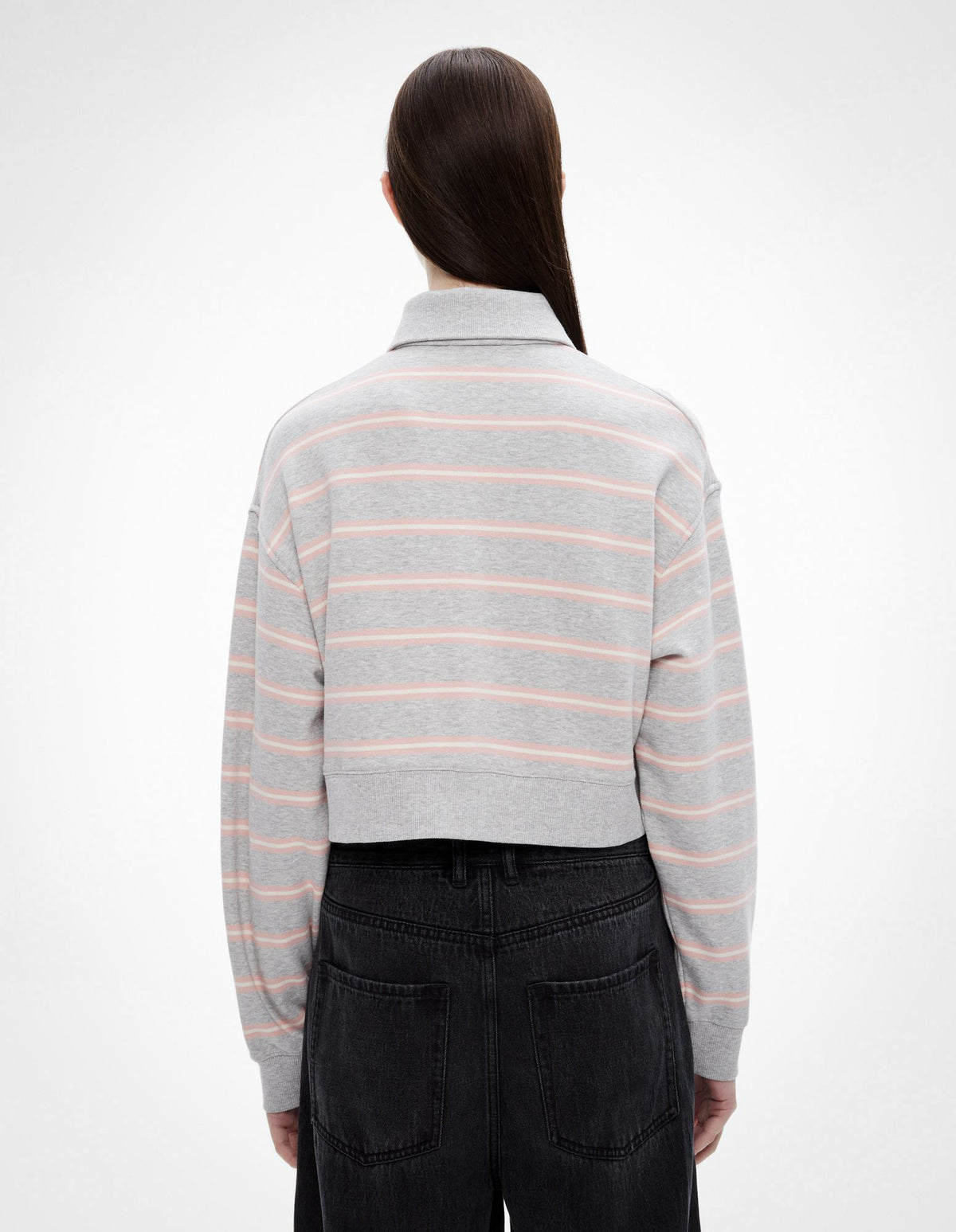 Jersey Polo Top