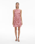 Boat Neck Mini Dress