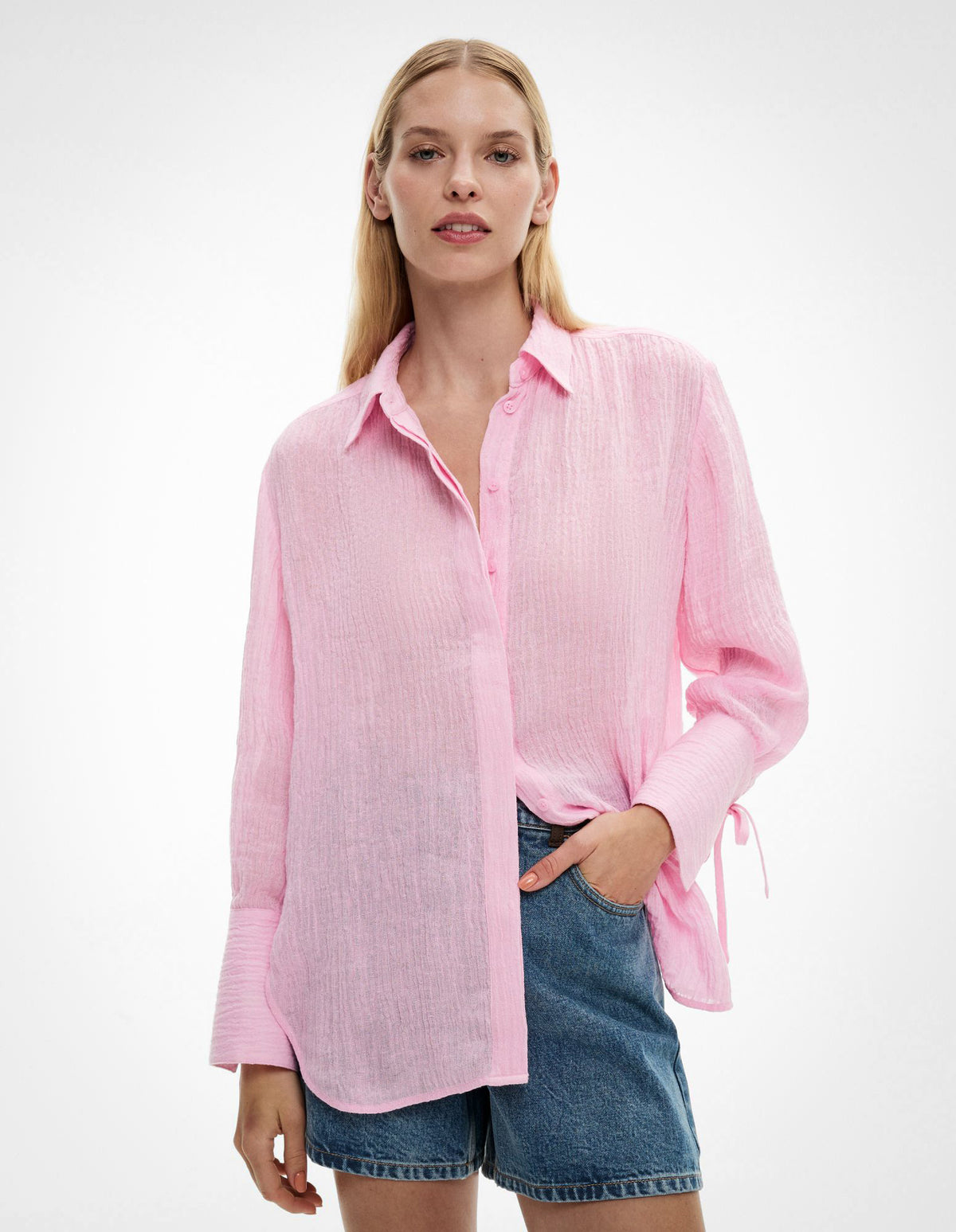Tie Cuff Shirt