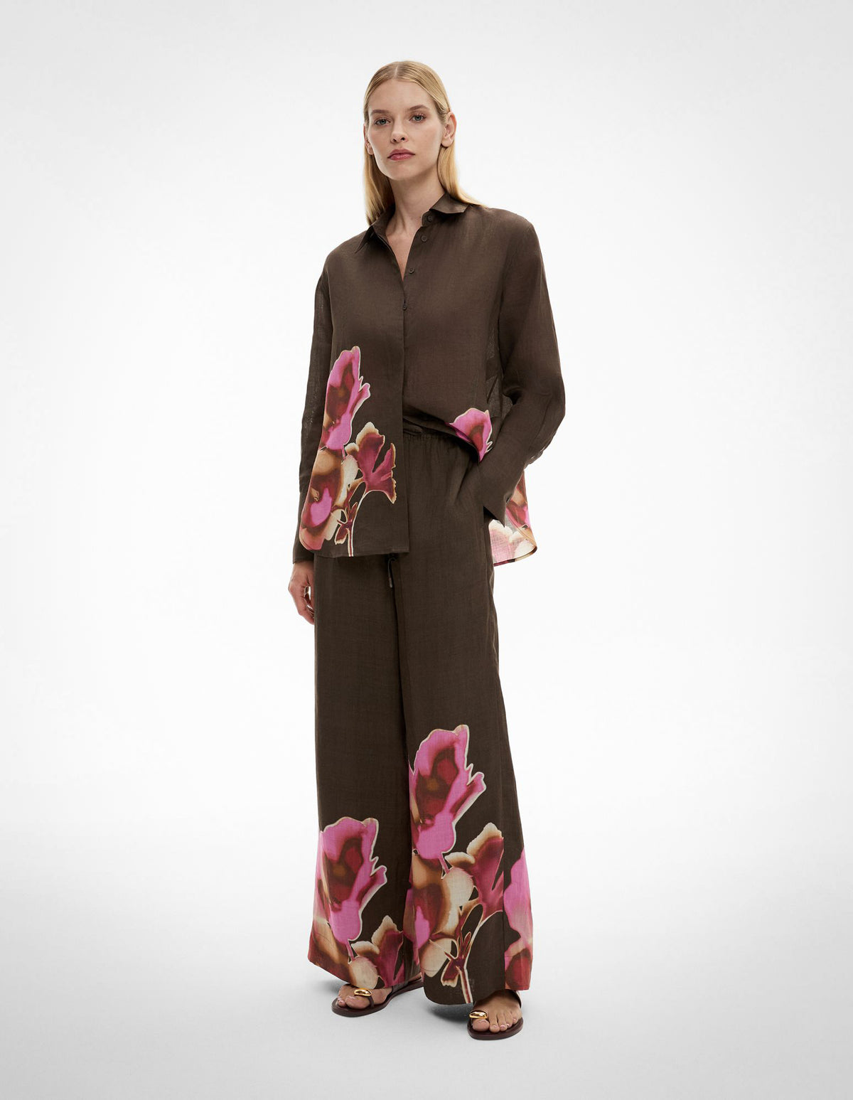 Printed Long Sleeve Shirt