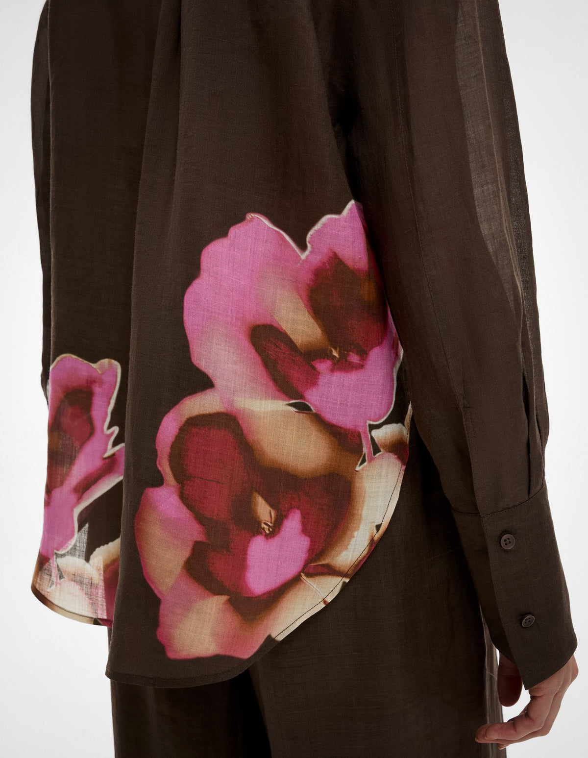 Printed Long Sleeve Shirt