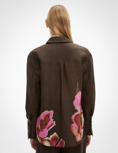 Printed Long Sleeve Shirt