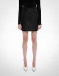 Leather Mini Skirt