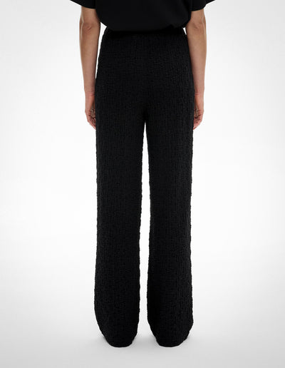 Textured Jersey Pants