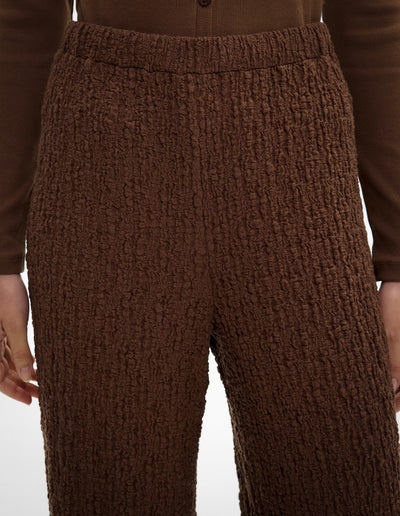 Textured Jersey Pants