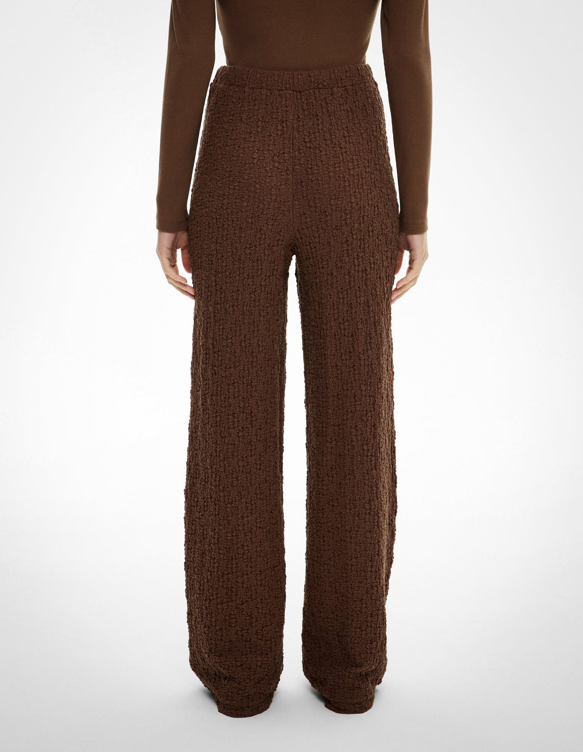 Textured Jersey Pants
