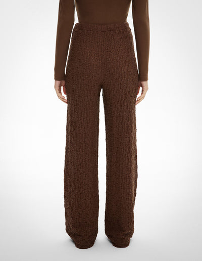 Textured Jersey Pants
