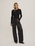Drawcord Denim Jeans