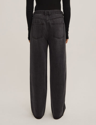 Drawcord Denim Jeans