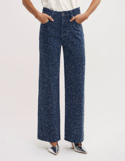 Boucle Denim Jeans