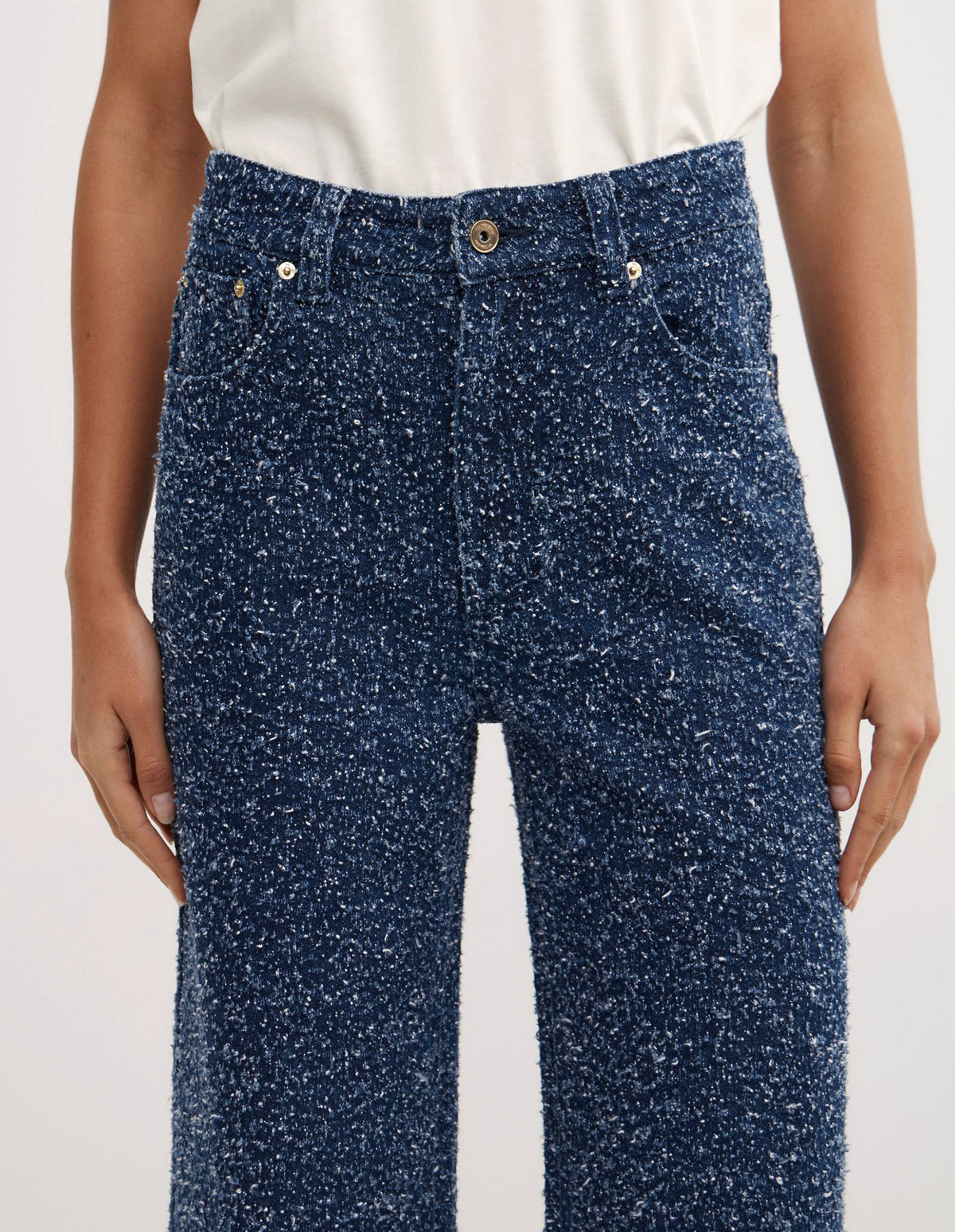 Boucle Denim Jeans