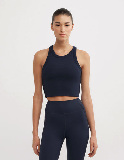 Rib Crop Tank Top