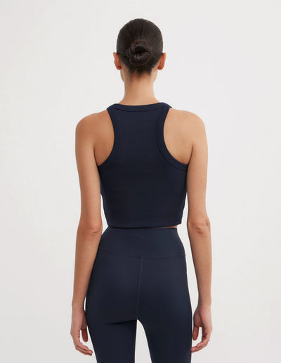Rib Crop Tank Top