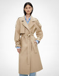 Snap Front Trench Coat